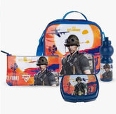 PUBG Battlegrounds Lone Survivor V2 5 - in - 1 School Set 18inch TBT235IN1C30 - 18 - Colorland Toys